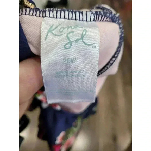 Kona Sol one piece swimsuit size‎ 20 - Picture 5 of 5